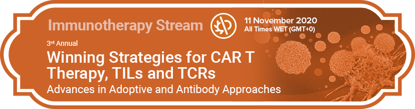 Winning Strategies for CAR T Therapy, TILs and TCRs track banner